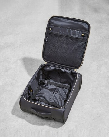 Rock Sloane Underseat Suitcase - Black