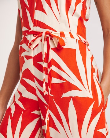 Wide Leg Strappy Jumpsuit