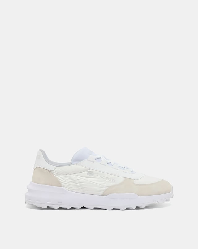 Lacoste Elite Active Evo Trainers - White/Light Grey