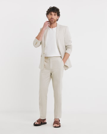 Linen Blend Suit Jacket