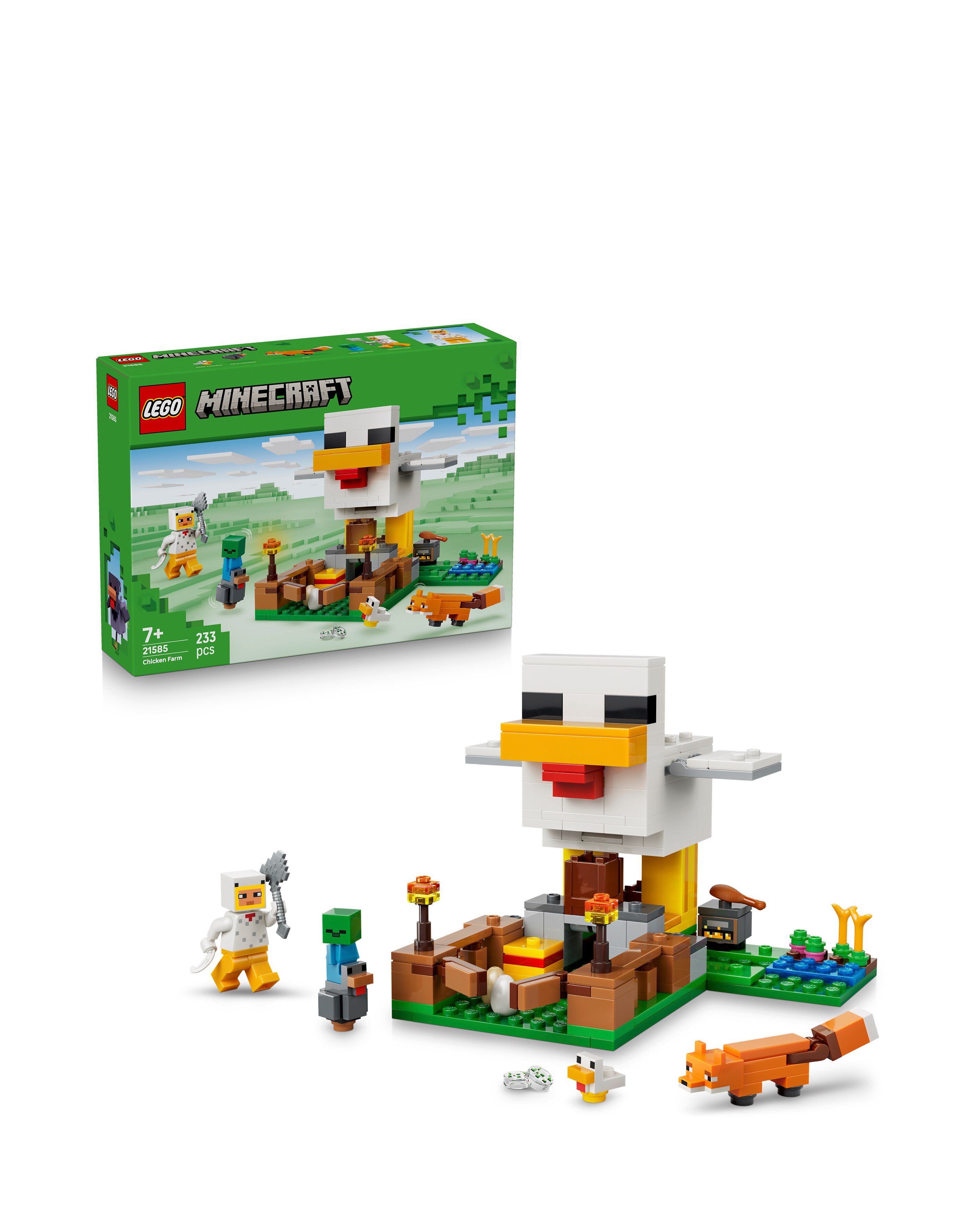 LEGO Minecraft Chicken Farm 21585