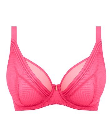 Freya Tailored High Apex Plunge Wired Bra Red
