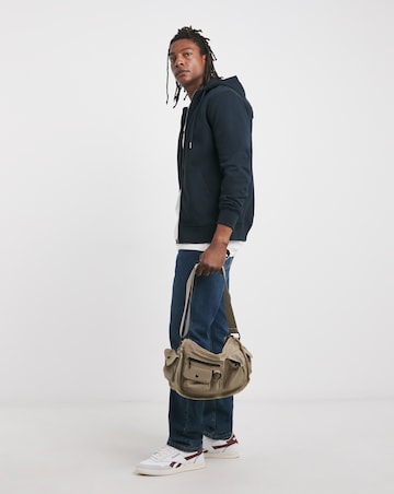 Full Zip Hoodie- Navy