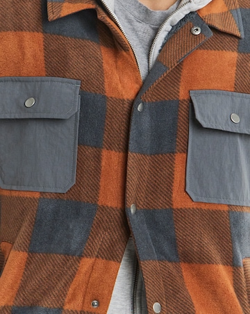 Snowdonia Fleece Borg Lined Check Shirt