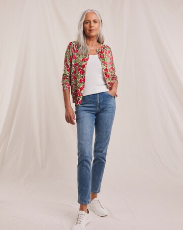 Julipa Floral Printed Cardigan