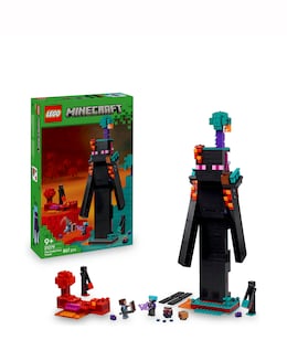 LEGO Minecraft The Enderman Tower Building Toy for Kids, Gamer Gift 21279