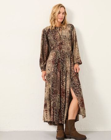 Fatface Jaqs Animal Midi Dress