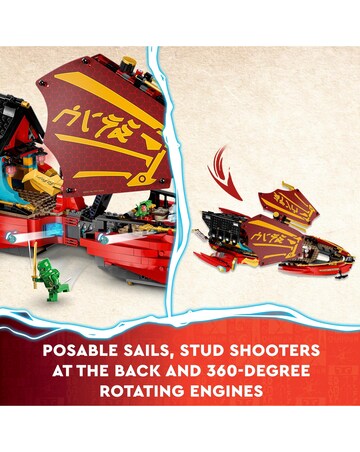 LEGO NINJAGO Destiny's Bounty - race against time Set 71797