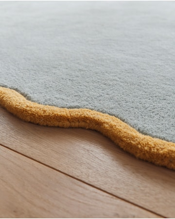 Scalloped Elsie Hand-Tufted Woollen Rug