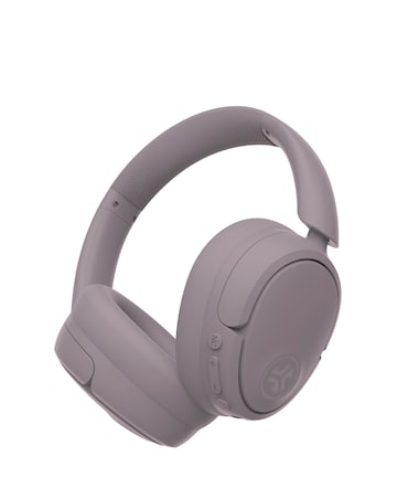 JLab JBuds Lux Active Noise Cancelling Over-Ear Headphones - Mauve