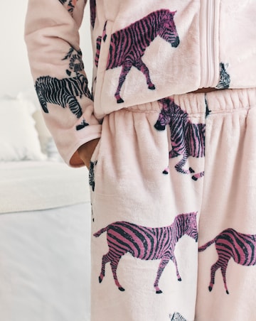 Chelsea Peers Zip Up Fleece Lounge Set