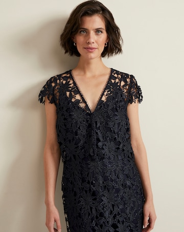 Phase Eight Meghan Lace Double Layer Dress