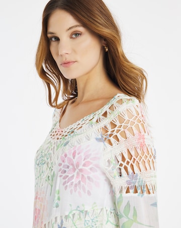 Julipa Crochet Trim Tunic