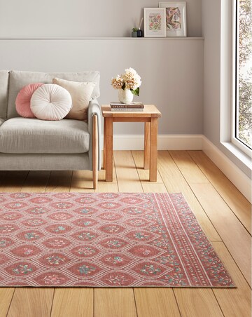 Catherine Lansfield Cameo Floral Washable Rug
