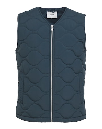 Onion Quilt Zip Through Gilet