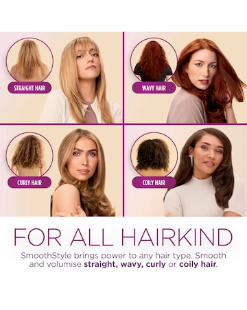 Shark SmoothStyle Heated Brush & Smoothing Comb HT202UK