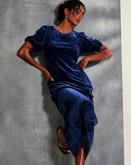 FatFace Lucia Burnout Maxi Dress