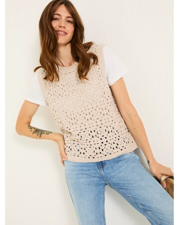 FatFace Finch Crochet Tank