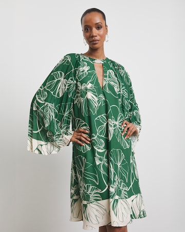 Joanna Hope Bat Wing Shift Dress