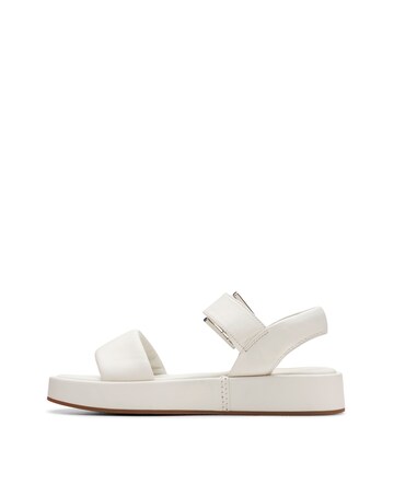Clarks Alda Strap Leather Sandal Standard Fit