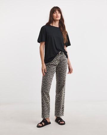 Angel Sleeve Longline Top