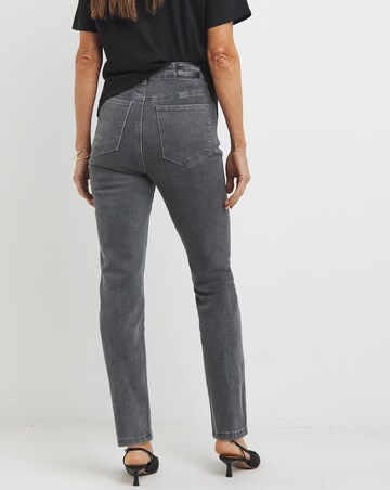 Diamante Grey Slim Leg Jeans