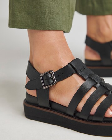 Blanca Leather Fisherman Sandal - Extra Wide Fit (EEE)