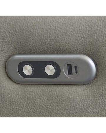 Aspire Kingsmere Leather Power Recliner 3 Seater