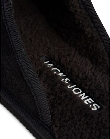 Jack & Jones Dudely Microfibre Slipper - Black