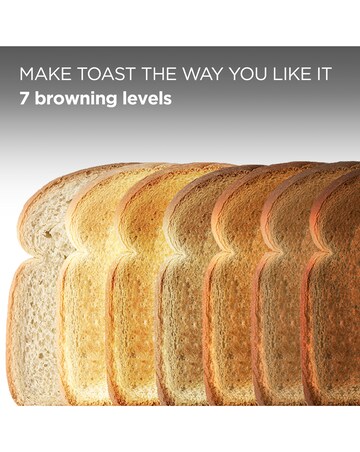 Kenwood Abbey Lux TCP05.A0WH White 2 SliceToaster
