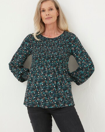 FatFace Sara Evergreen Top
