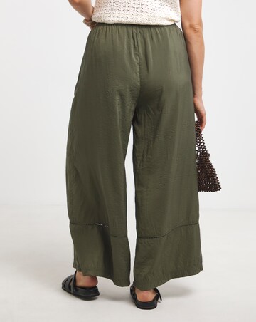 Simply Be Extreme Wide Leg Trim Detail Trousers