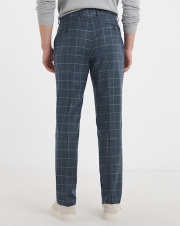 William Hunt Flannel Check Suit Trouser