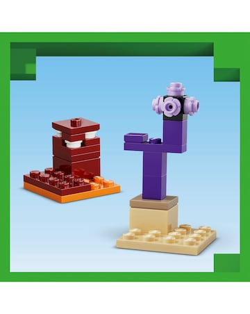 LEGO Minecraft Nether & End Portal Journey