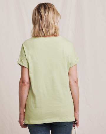 Julipa V Neck Lace T-Shirt