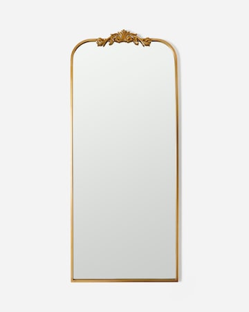 Joanna Hope Antique Gold Leaner Mirror