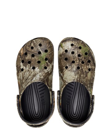 Crocs Classic Tree Camo Clog - Green