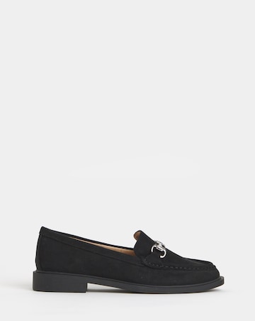 Saskia Snaffle Trim Loafers - Wide Fit (E)