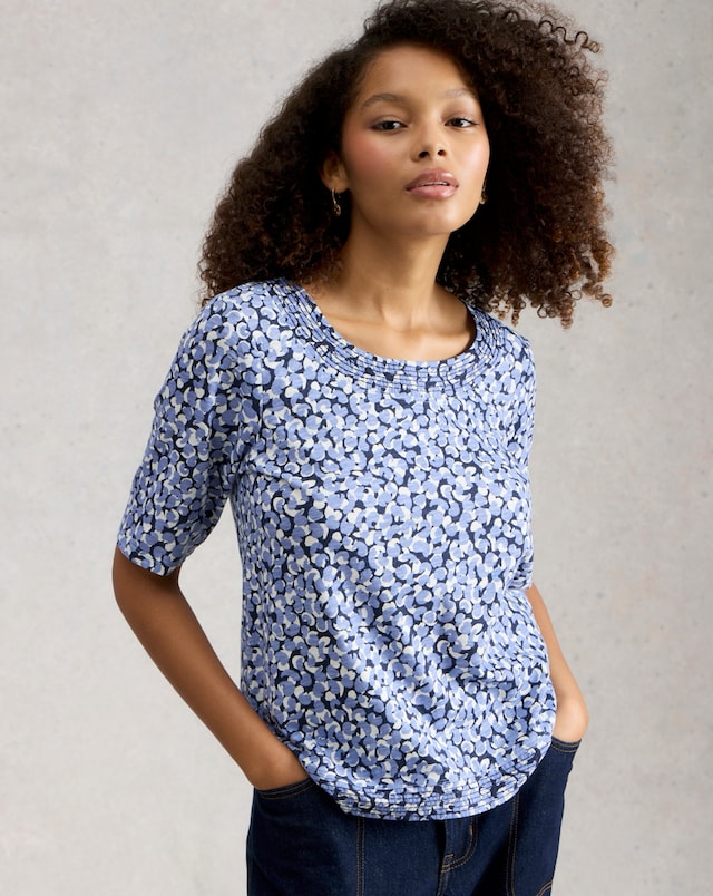 White Stuff Weaver Cotton Jersey T-Shirt