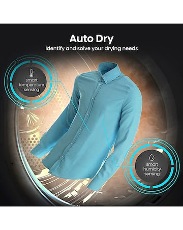 Hisense 3S Series DH3S902BW3 WiFi-enabled 9kg Heat Pump Tumble Dryer - White