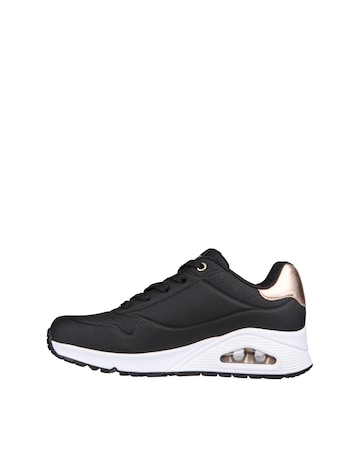 Skechers Black Uno Golden Air Trainers - Standard Fit (D)