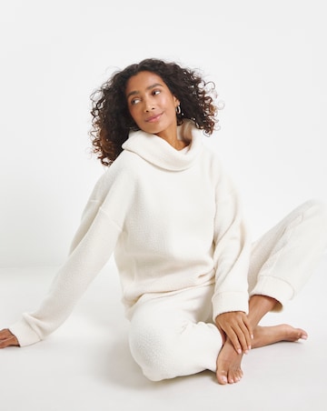 Pretty Secrets Cowl Neck Microfleece Lounge Set