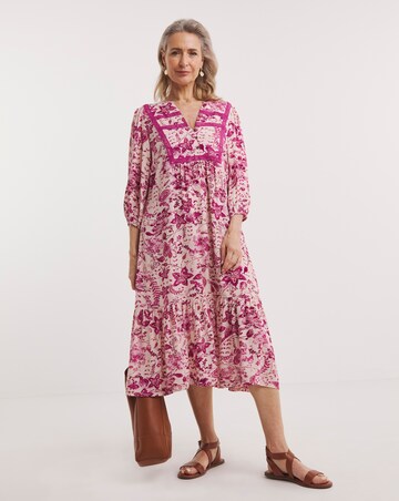 Julipa Lace Tiered Dress