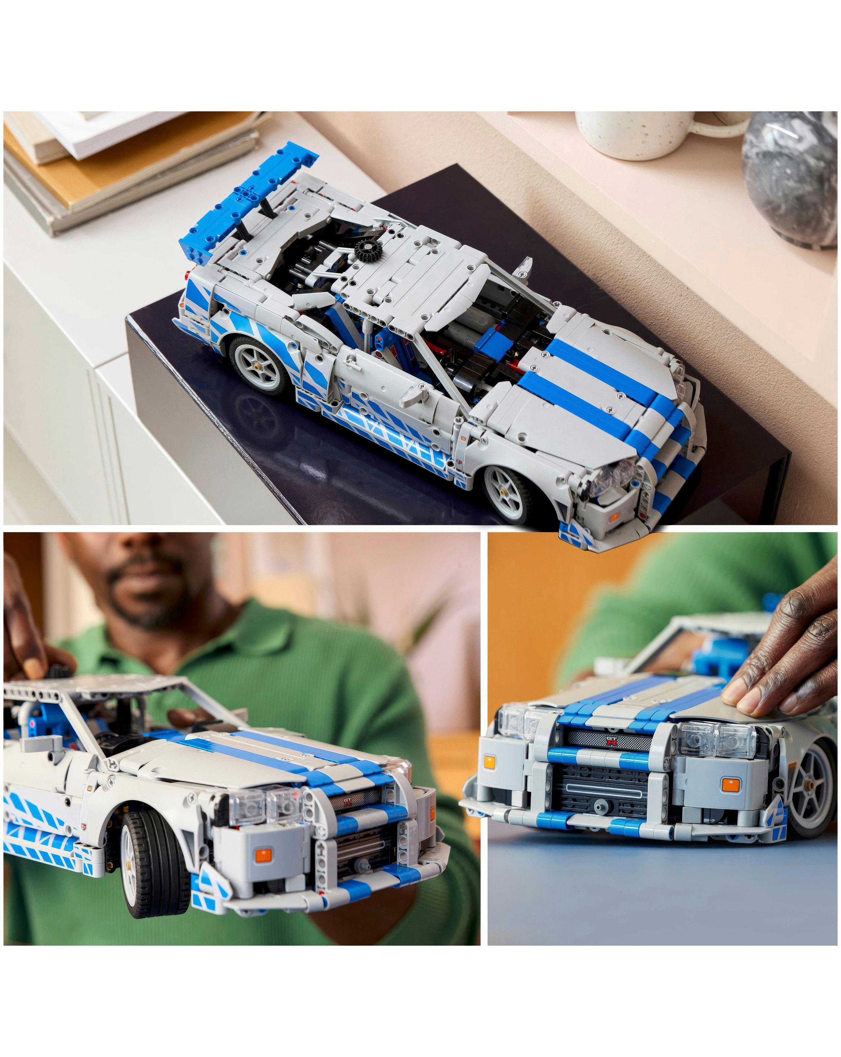 LEGO Technic 2 Fast 2 Furious Nissan Skyline GT-R (R34) Car Model