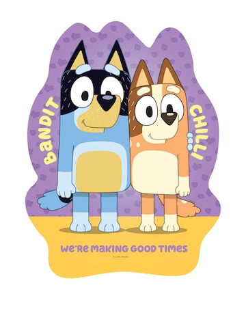 Ravensburger Bluey 4x Large Shaped Puzzles