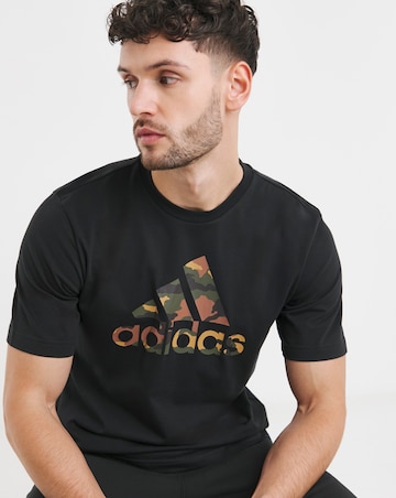 adidas Camo Logo T-Shirt