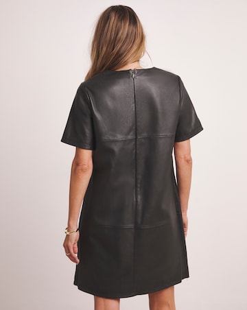 Anthology Leather Shift Dress