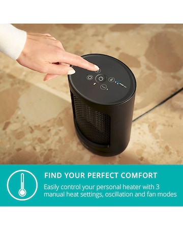 Duux Zone Heater Black