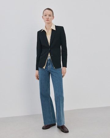 Mango Jessie Wide Leg Jeans With Pockets