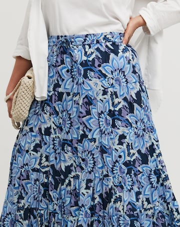 Joe Browns Alycia Cotton Crinkle Boho Maxi Skirt